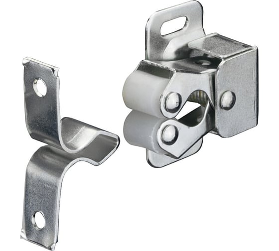 Изображение товара Двойная роликовая защелка Hafele сталь вороненая 244.01.113