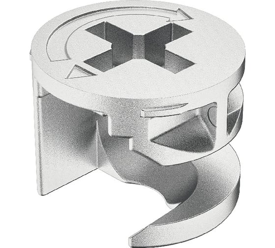 Изображение товара Корпусная стяжка Hafele Minifix 12/12 без покрытия 262.17.020