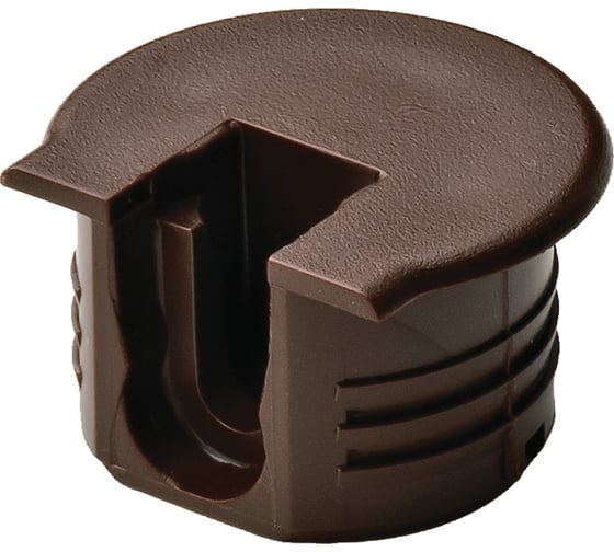 Изображение товара Стяжка полкодержатель Hafele Rafix Tab 20 коричневая для толщины детали от 16 мм упаковка 100 штук 263.09.133
