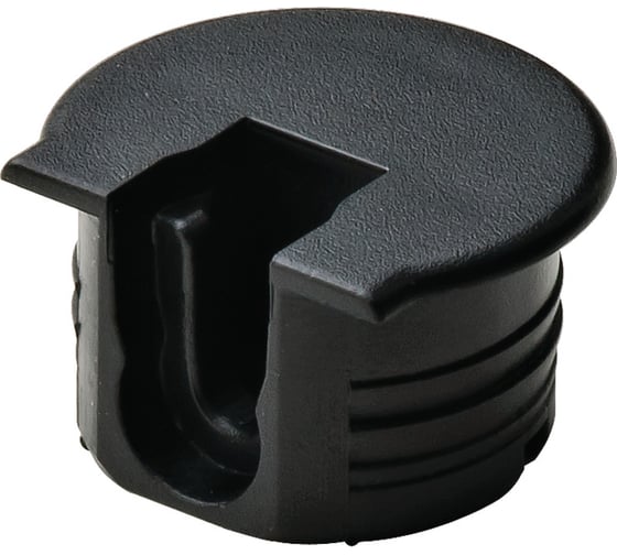 Изображение товара Стяжка полкодержатель Hafele Rafix Tab 20 черная для толщины детали от 16 мм упаковка 100 штук 263.09.339