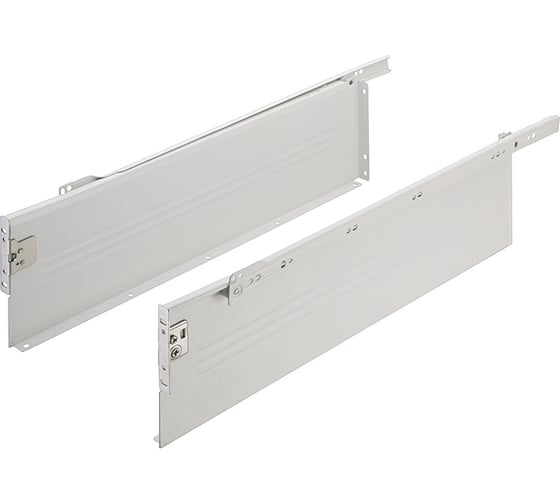 Изображение товара Система направляющих для выдвижных ящиков Hafele Matrix Box SingleS30 белая, 150х350 мм 555.96.935