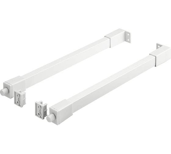 Изображение товара Комплект квадратных рейлингов Hafele Matrix Box A белый, 500 мм 552.30.715