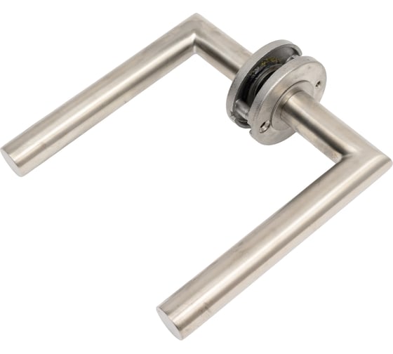 Изображение товара Нажимная дверная ручка Hafele PZ-Гарнитур 8 мм, нержавеющая сталь, матовая 903.92.076