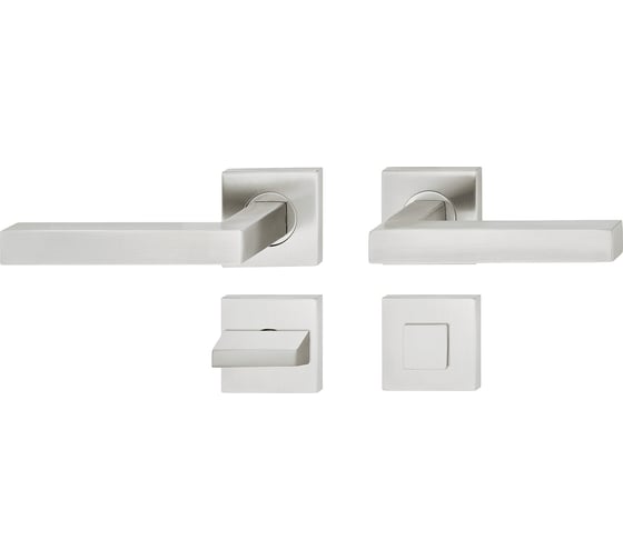 Изображение товара Нажимная дверная ручка Hafele WC-Гарнитур 8 мм, нержавеющая сталь, матовая 903.93.870