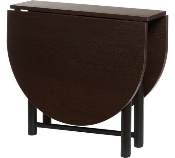 Изображение товара Стол-книжка Венталл Арт Рим овальный венге Ven_00463