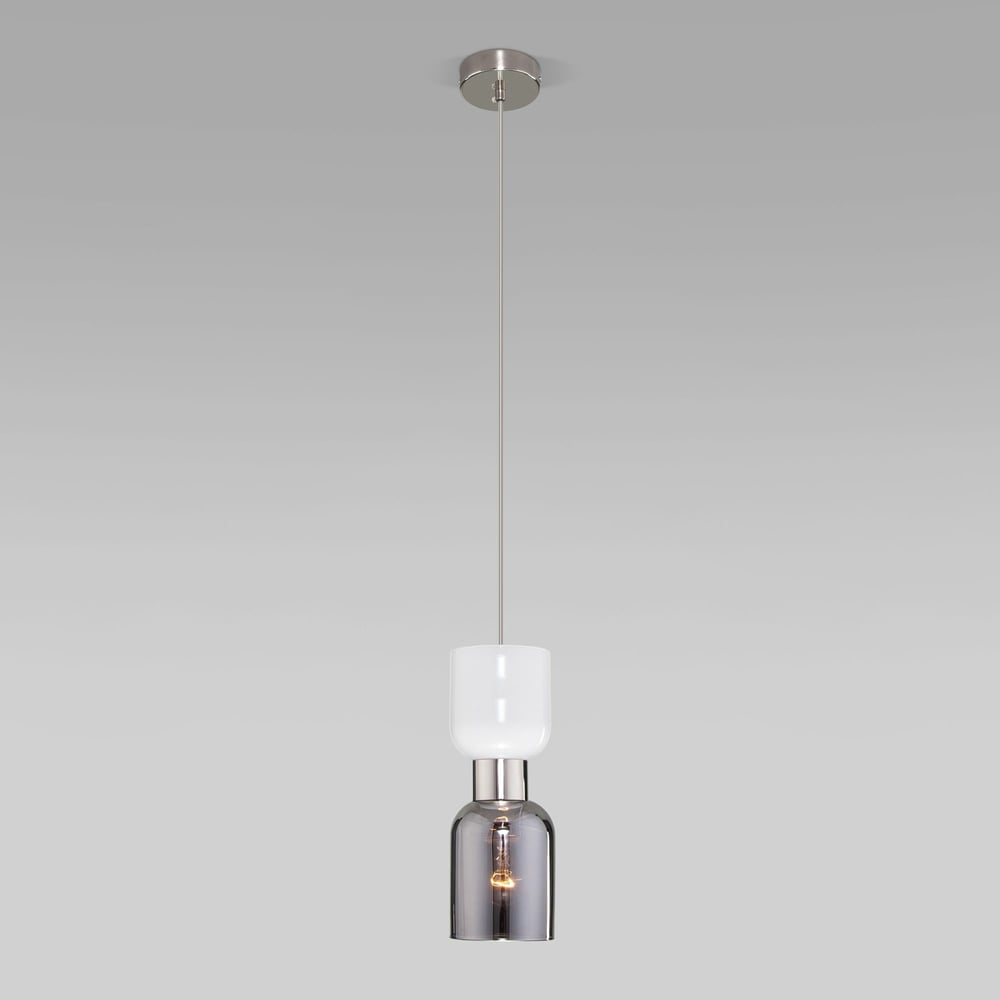 Изображение товара Подвесной светильник Eurosvet 50118/1 никель современный дизайн