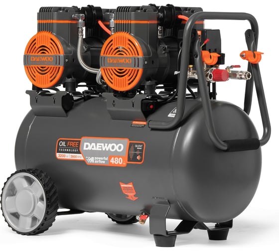 Изображение товара Безмасляный компрессор высокой производительности DAEWOO DAC 480 S