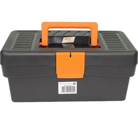 Изображение товара Ящик для инструмента Tayg 12 черный, с лотком, 290x170x127 мм 110559