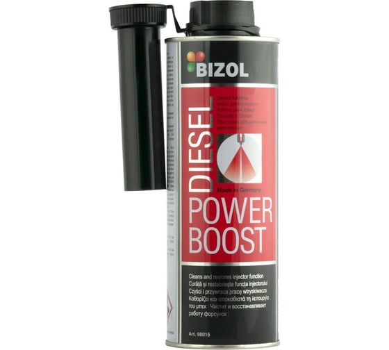 Изображение товара Комплексная присадка для дизельного топлива Bizol Diesel Power Boost 0,5л 98015