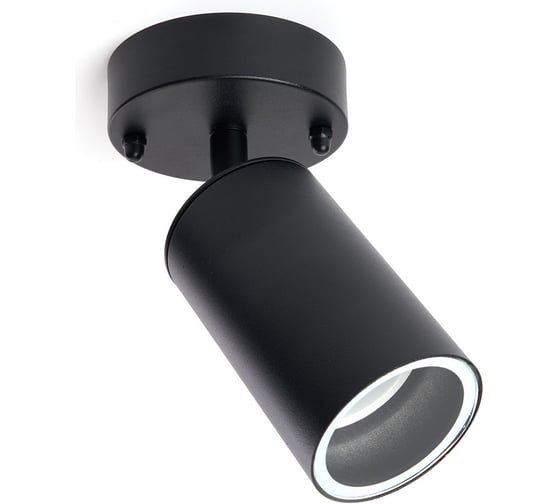 Изображение товара Садово-парковый светильник FERON DH1704, на стену, GU10 230V, черный (на стену) 48322