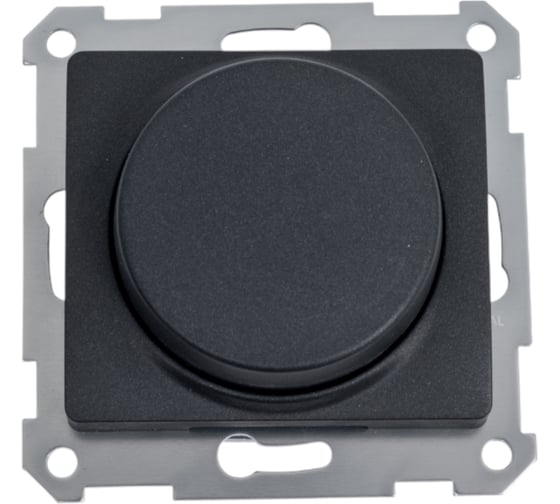 Изображение товара Механизм поворотно-нажимного светорегулятора (диммера) Systeme Electric Atlasdesign led, rc, 400вт, грифель ATN000723