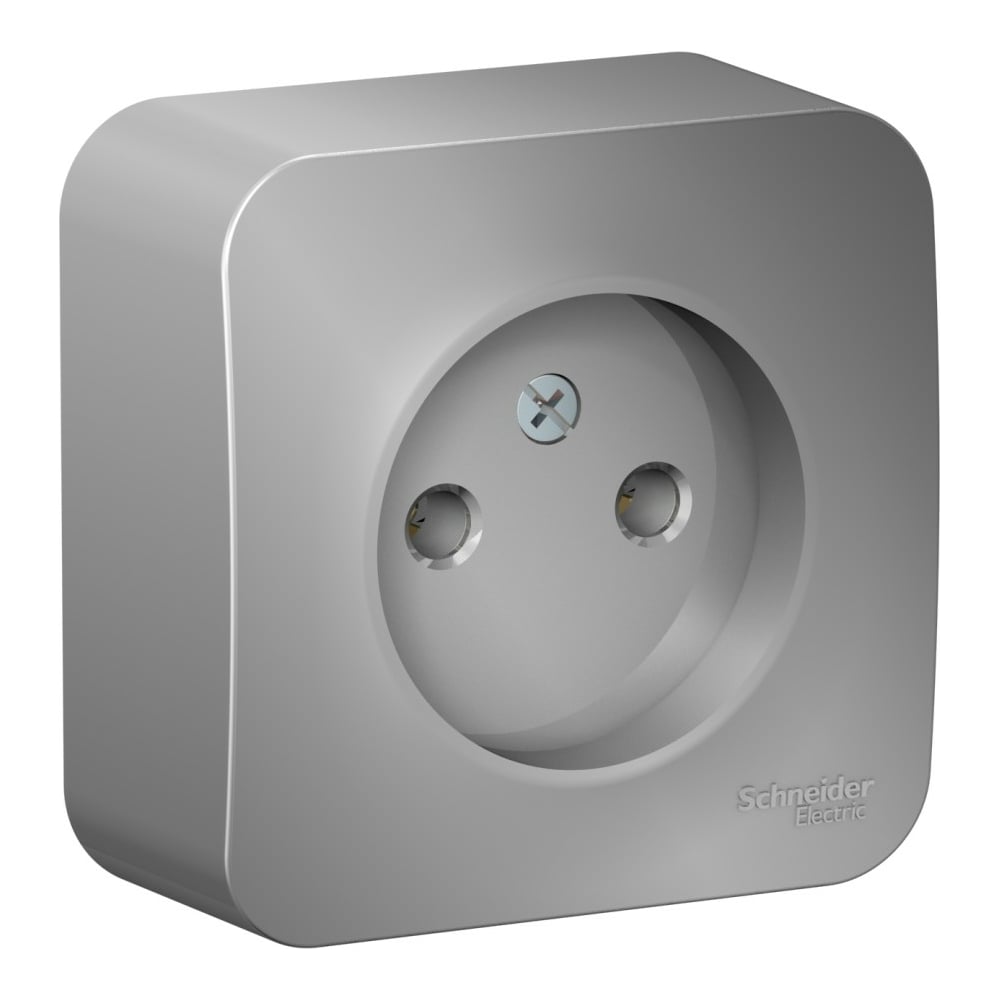 Изображение товара Розетка Systeme Electric Blanca силовая, 16А, 250В, алюминий