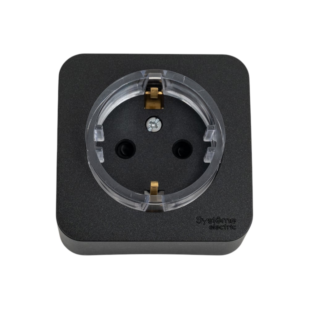 Изображение товара Розетка Systeme Electric Blanca силовая с заземлением и шторками