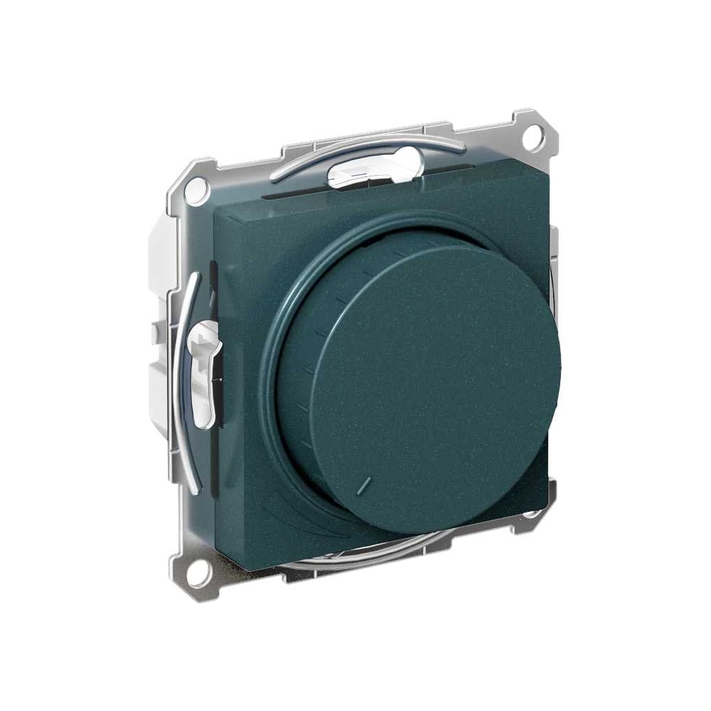 Изображение товара Механизм поворотно-нажимного светорегулятора Atlasdesign 400 Вт изумрудный