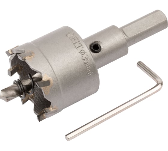 Изображение товара Коронка кольцевая с карбидными вставками Профи 35 мм FIT IT 36835