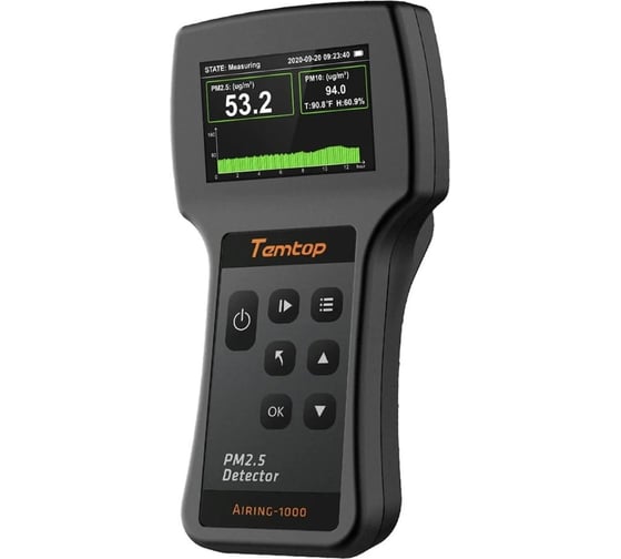 Изображение товара Профессиональный измеритель качества воздуха Elitech Temtop airing 1000 air1000