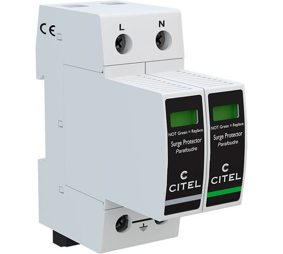 Изображение товара Устройство защиты от импульсных перенапряжений Citel УЗИП тип 1+2+3 DAC1-13VGS-11-275 821730242