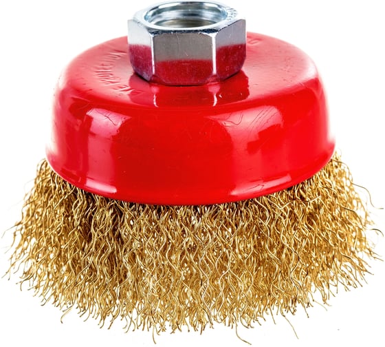 Изображение товара Корщетка-чашка (65 мм; М14; латунированная проволока) FIT IT 39265