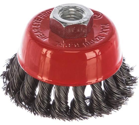 Изображение товара Корщетка-чашка (75 мм; М14; стальная проволока) FIT IT 39467
