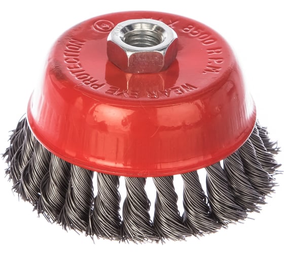 Изображение товара Корщетка-чашка (100 мм; М14; стальная проволока) FIT IT 39468