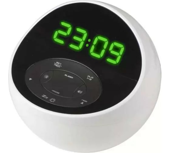 Изображение товара Радио-часы BVItech зеленый/белый BV-48GWK
