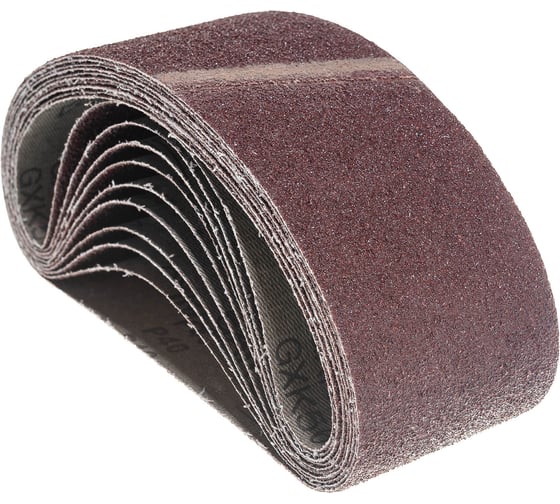 Изображение товара Лента шлифовальная (10 шт; 533х75 мм; P40) для шлифмашин Matrix 74225