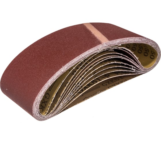 Изображение товара Лента шлифовальная (10 шт; 533х75 мм; P150) для шлифмашин Matrix 74241