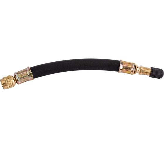 Изображение товара Удлинитель вентиля для грузовых шин HQ-mech в резиновой оплетке, 150 мм УТ000001264