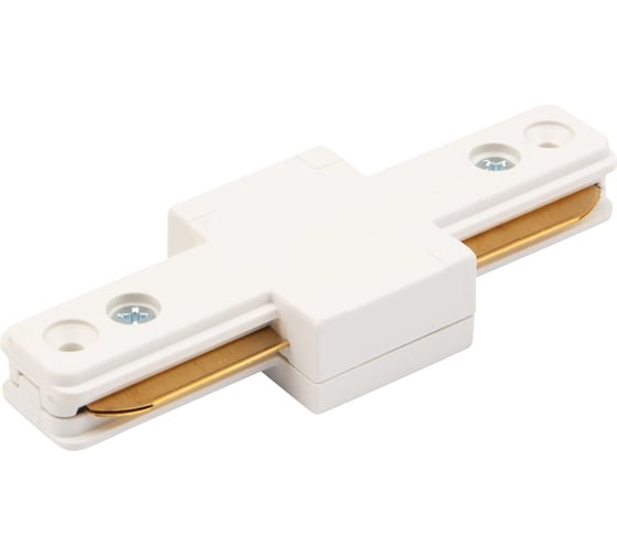 Изображение товара I-образный коннектор для однофазного шинопровода REXANT белый 612-004