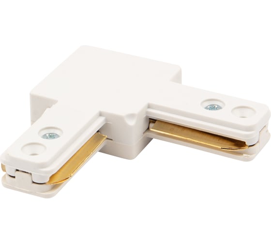 Изображение товара L-образный коннектор для однофазного шинопровода REXANT белый 612-005