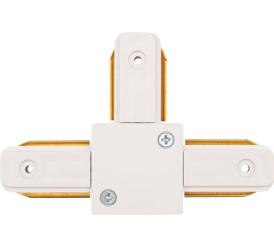 Изображение товара T-образный коннектор для однофазного шинопровода REXANT белый 612-006