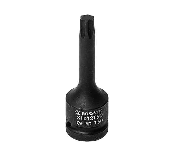 Изображение товара Головка торцевая ударная TORX T50, 78 мм, 1/2" Rossvik SID12T50