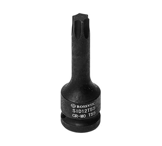 Изображение товара Головка торцевая ударная TORX T55, 78 мм, 1/2" Rossvik SID12T55