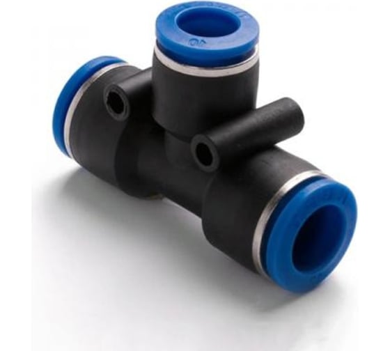 Изображение товара Фитинг цанговый тройник 10 мм Pegas pneumatic 5604