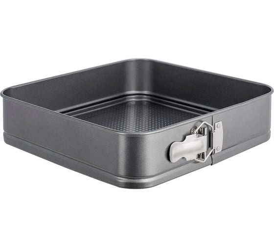 Изображение товара Форма для выпечки Lara Прямоугольная, зажим, 28х28х6,8, углеродистая сталь, антипригарное, до 250 LR11-19