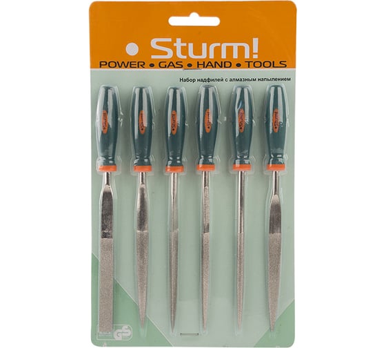 Изображение товара Набор надфилей с алмазным напылением Sturm 1051-02-SSD