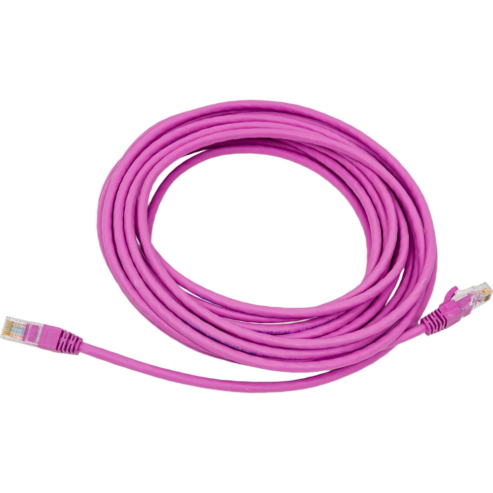 Изображение товара Коммутационный шнур DATAREX u/utp категории 5e 7 метров маджента