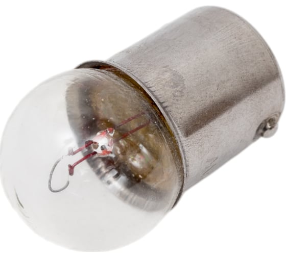 Изображение товара Лампа накаливания ИННОВАТОР A 12V 5W BA15s упаковка 10 шт. H019