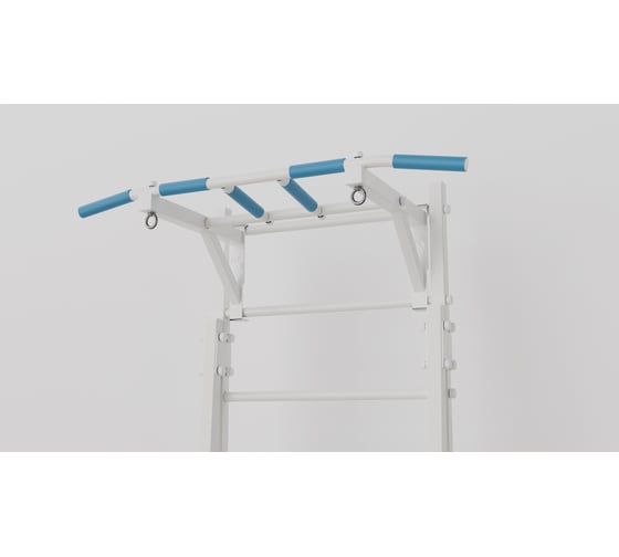 Изображение товара Турник на шведскую стенку BARFITS New Age три хвата, белый л00359