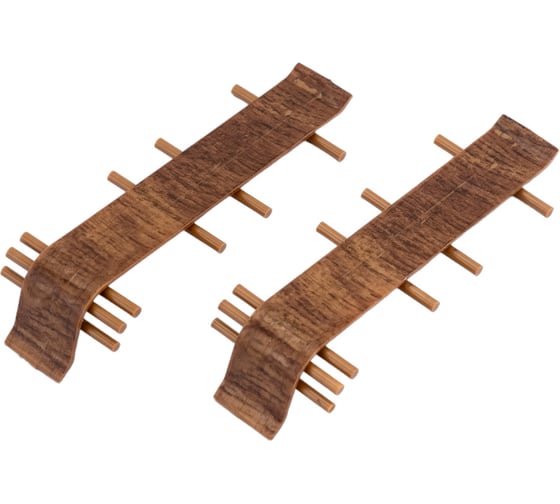 Изображение товара Соединитель для плинтуса пвх Волшебная палочка home 70 мм 2шт/уп 7025 УТ000078097