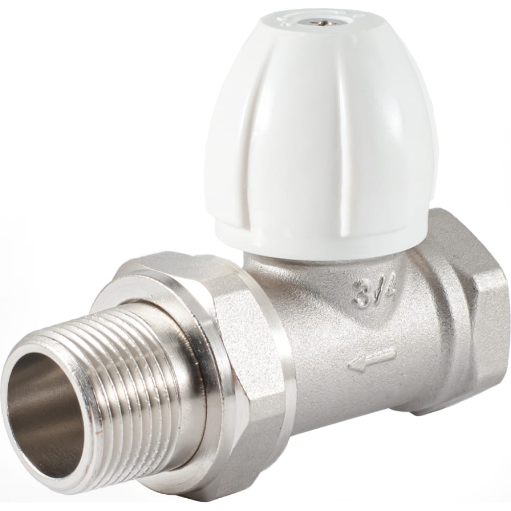 Прямой регулирующий клапан радиатора PROFACTOR кран шаровый pro aqua pp r w д радиатора прямой 25х3 4 дюйма
