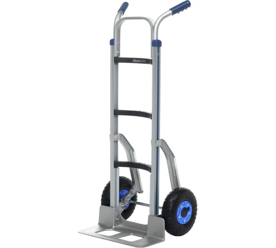 Изображение товара Ручная тележка СТЕЛЛА-ТЕХНИК алюминий, грузоподъемность 200 кг, две ручки FW-84F