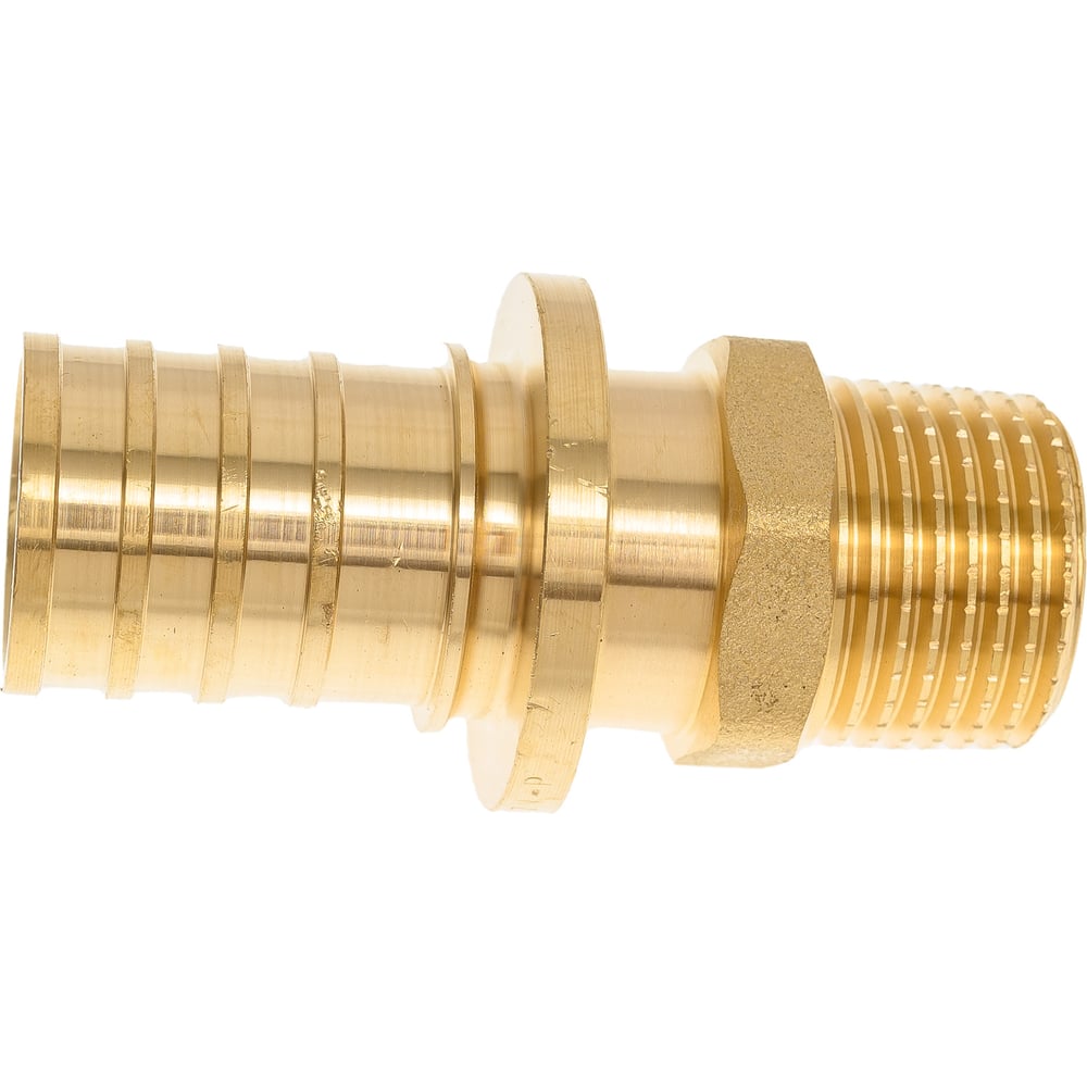 Изображение товара Переходная муфта One Plus с наружной резьбой ø25x1/2" - профессиональный латунный фитинг