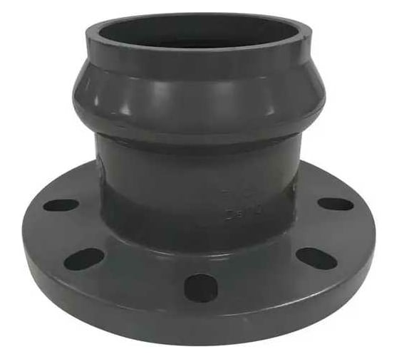 Изображение товара Патрубок AQUAVIVA НПВХ напорный раструбный с НПВХ фланцем 110/100 AQV107110 14785