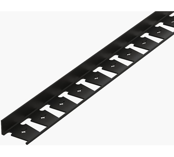 Изображение товара Садовый пластиковый бордюр ГеоПластБорд Стафф 2000х45 мм, черный GPBC2.45mm