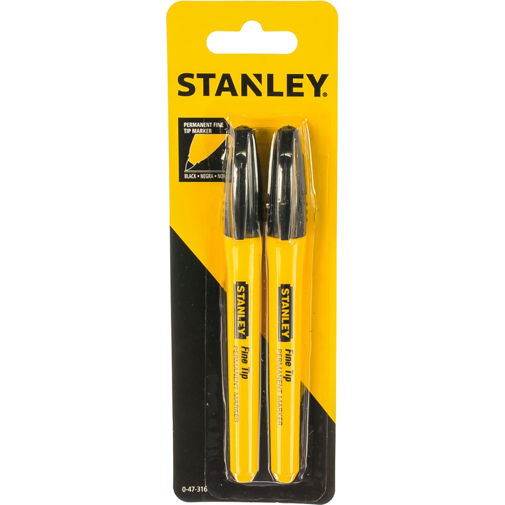Изображение товара Набор маркеров Stanley 0-47-316 2 шт для металла дерева и прочего