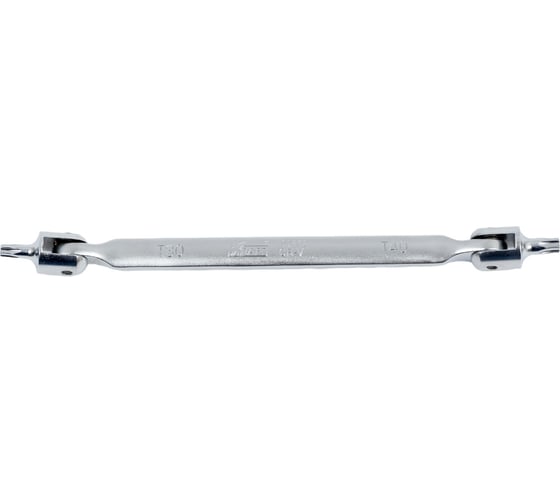 Изображение товара Двухсторонний шарнирный ключ KRAFT Torx T30/T40 705249