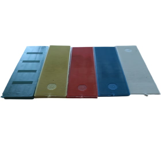 Изображение товара Комплект рихтовочных пластин ООО "Полимер-Фарм" 400 шт, 5 видов, в большем контейнере с ручками 4687203029210