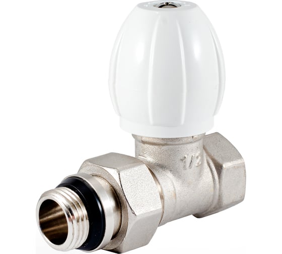 Изображение товара Клапан радиатора PROFACTOR регулирующий конусный затвор, прямой с уплотнением 1/2  PF RVS 372UR