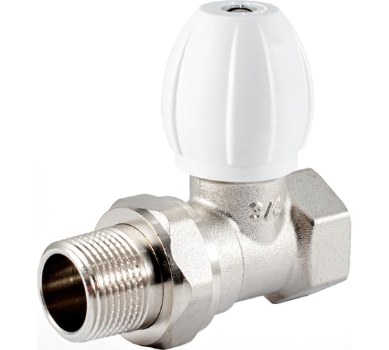 Изображение товара Клапан радиатора PROFACTOR регулирующий конусный затвор, прямой 3/4 PF RVS 373